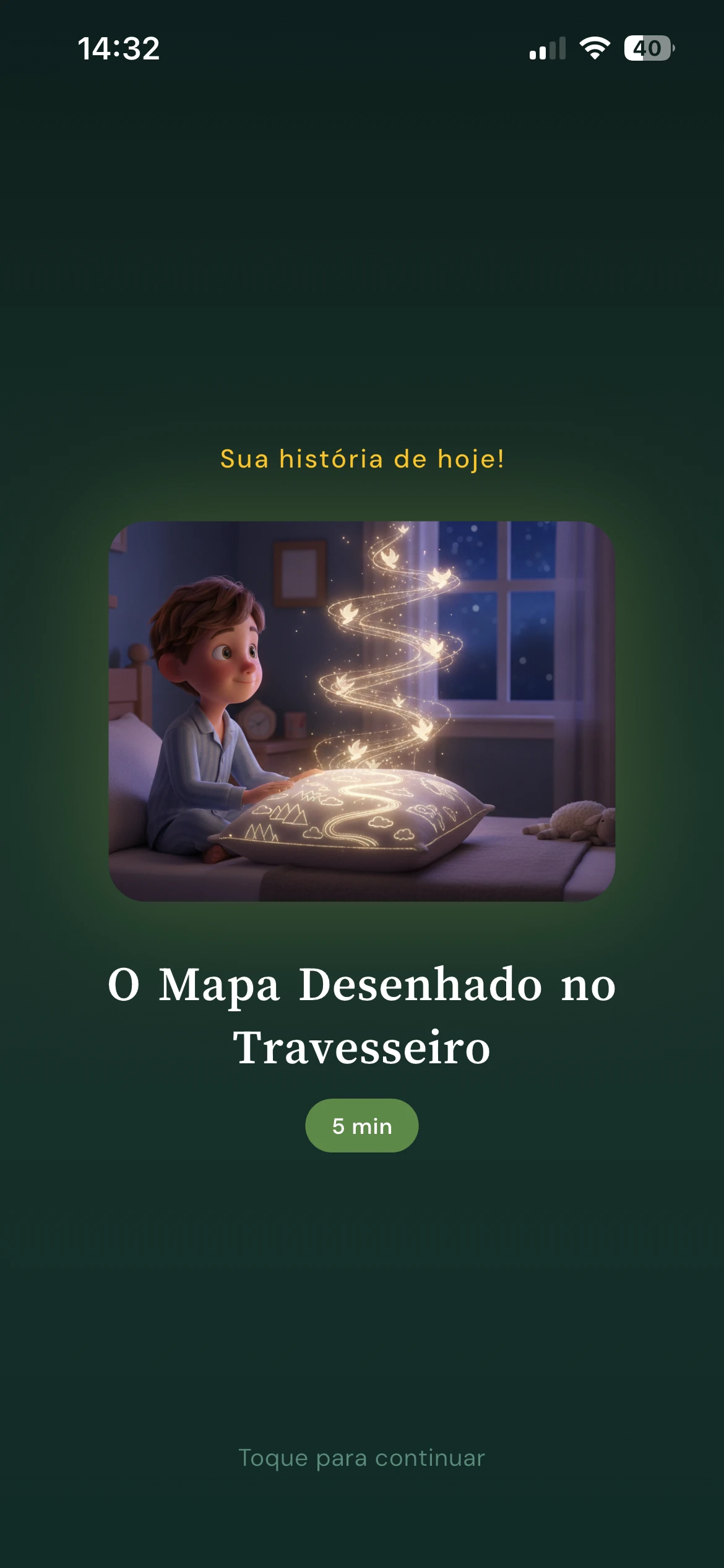 História do dia no BeHere